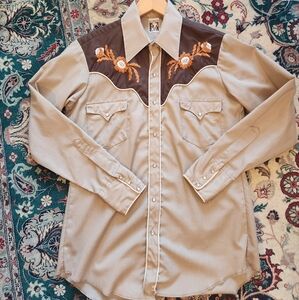 Vintage 90s Western Shirt